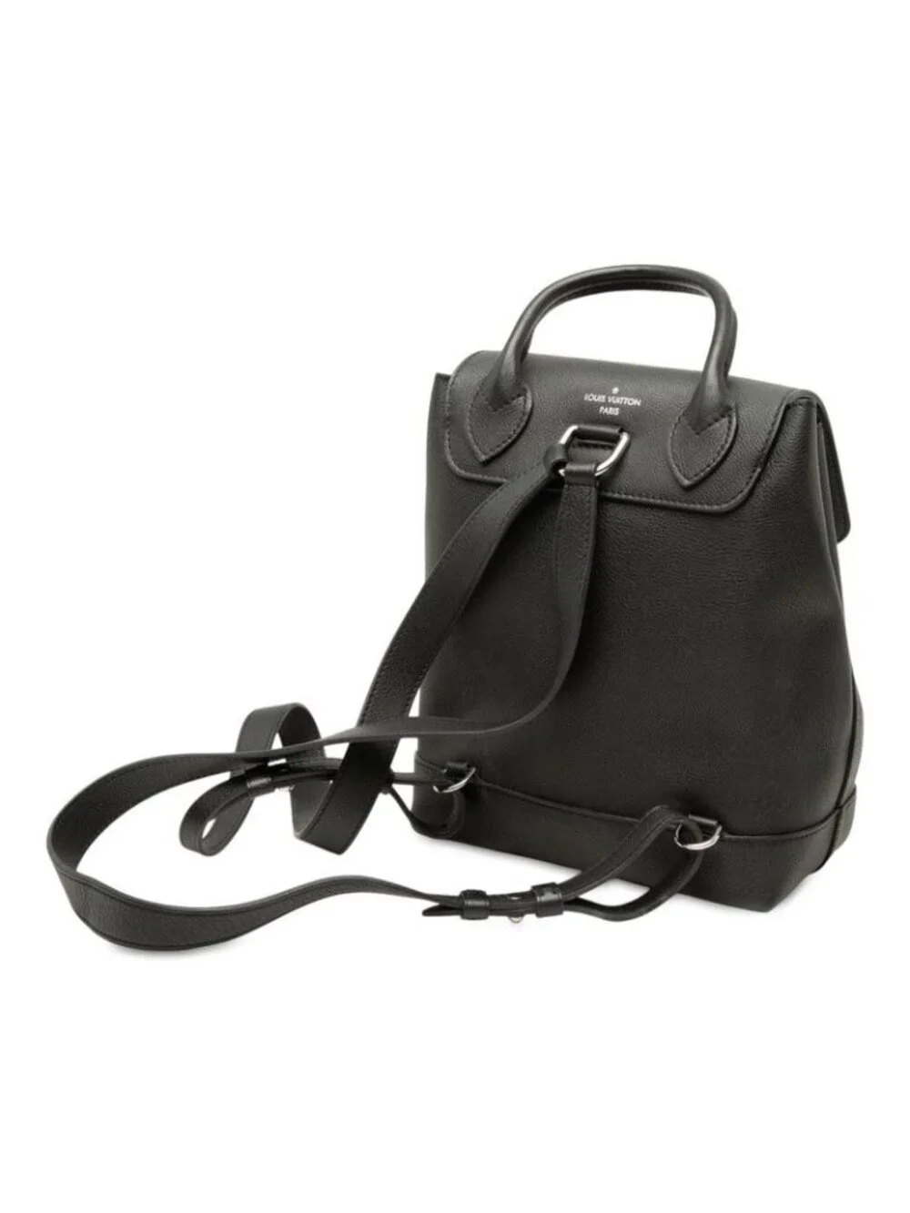 Louis Vuitton Lockme Backpack Noir Black Leather